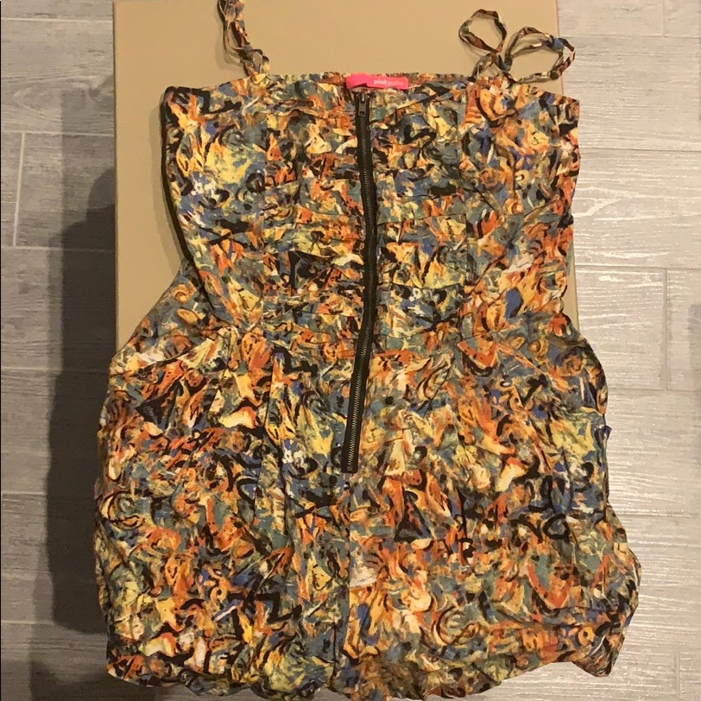 Pinkyotto Romper/ Jumpsuit with zip. Size 2-4